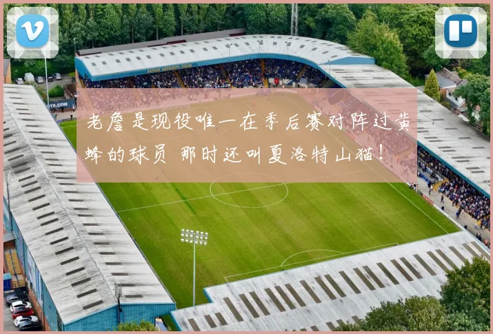 老詹是现役唯一在季后赛对阵过黄蜂的球员 那时还叫夏洛特山猫！